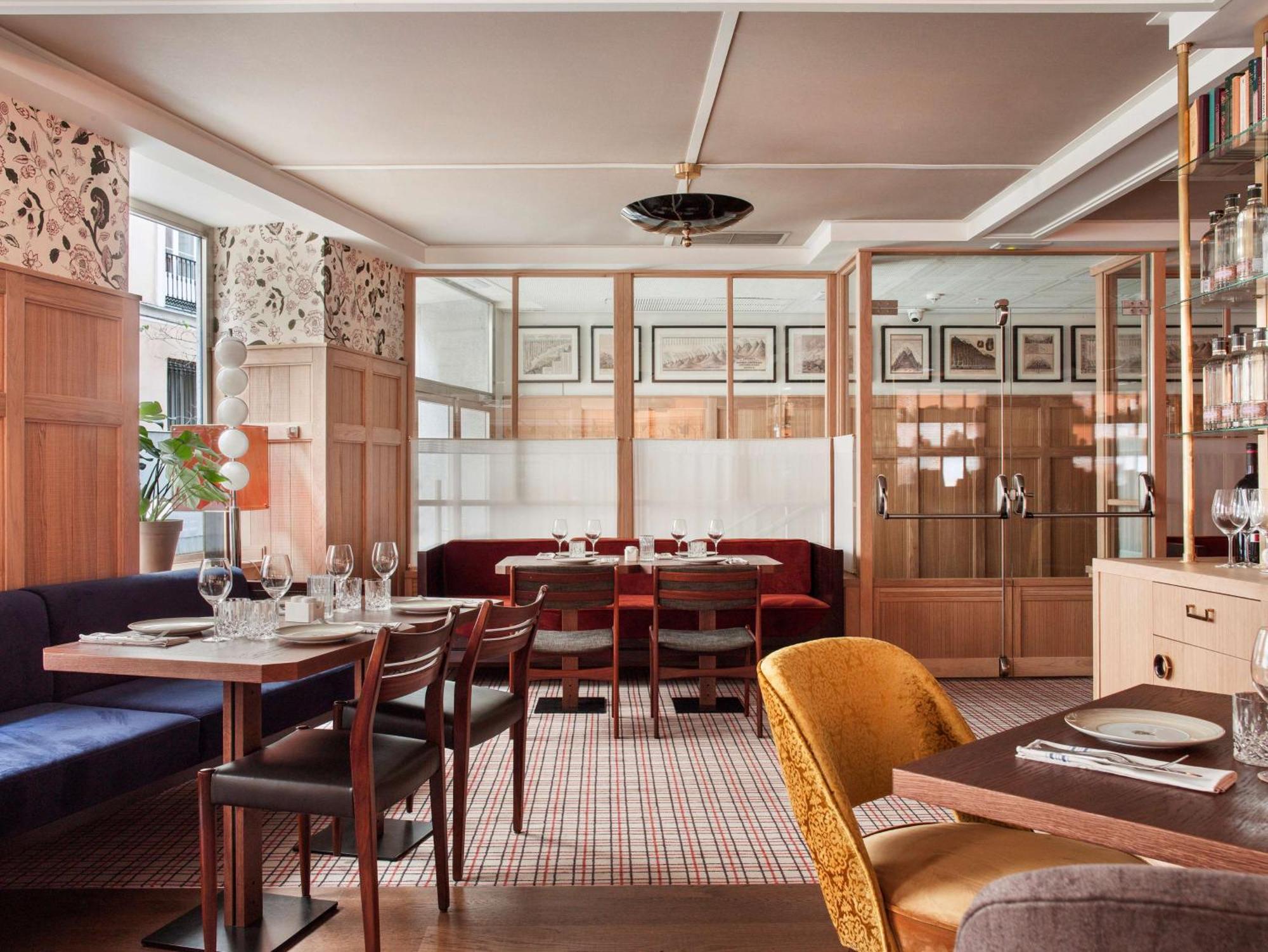 Nh Collection Madrid Suecia Hotel Luaran gambar Interior of the restaurant